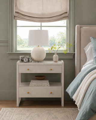 Carigan Nightstand, French Grey
