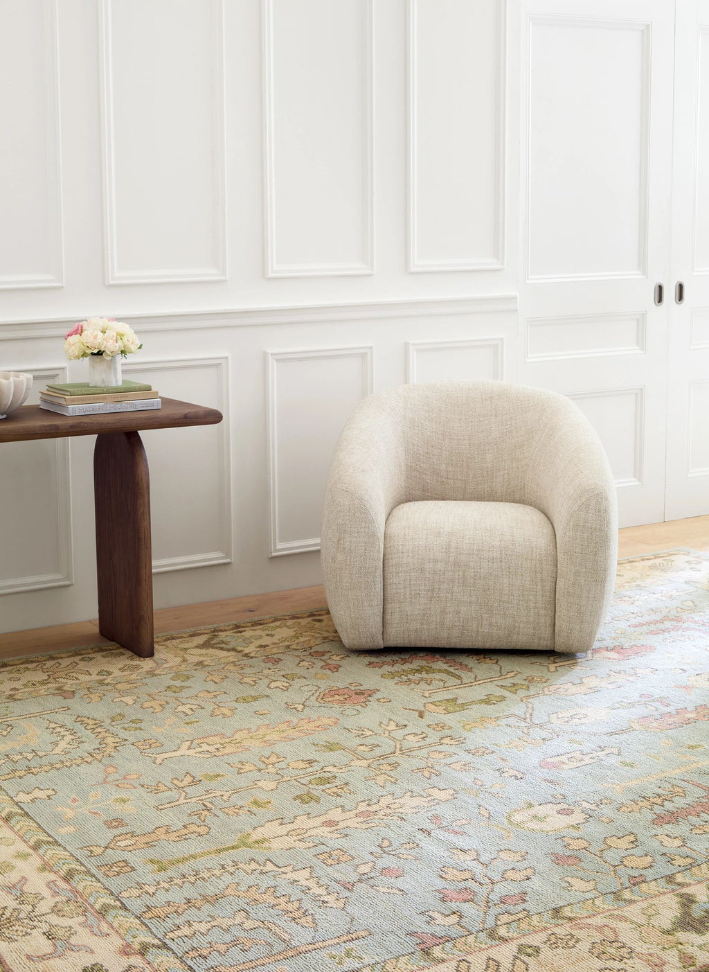 Athens Sky Hand Knotted Wool Rug - DA2312 - 10x14