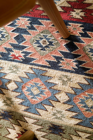 Balsam Kilim Multi Handwoven Wool Rug - DA2203 - 10x14
