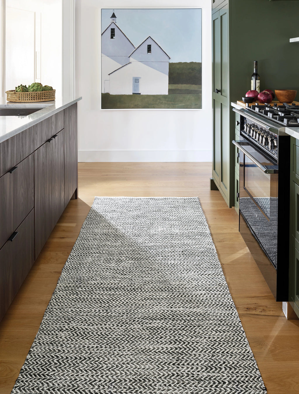 Coastal Black Handwoven Indoor/Outdoor Rug - DA1906 - 10x14