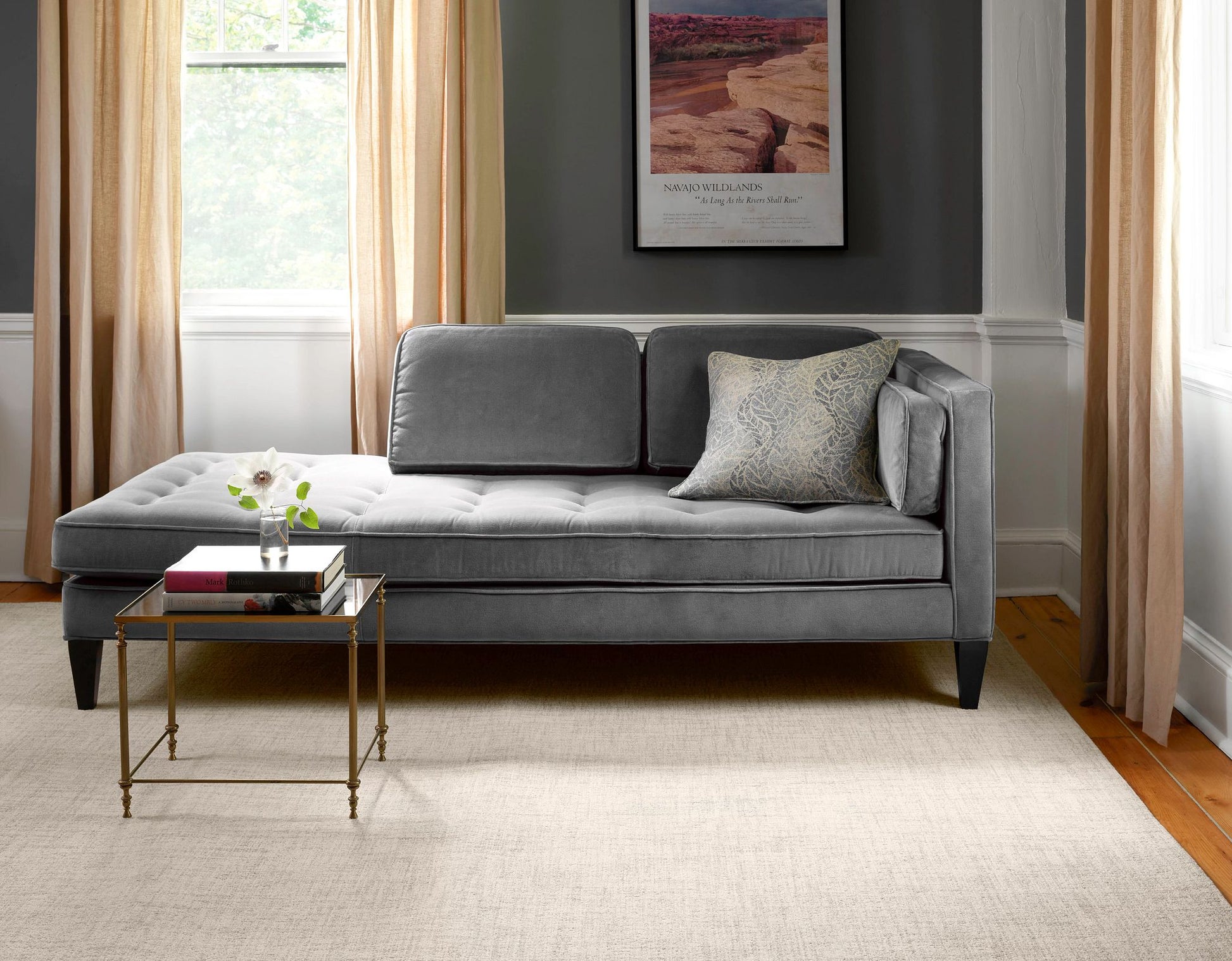 Crosshatch Ivory Hand Micro Hooked Wool Rug - DA1004 - 10x14