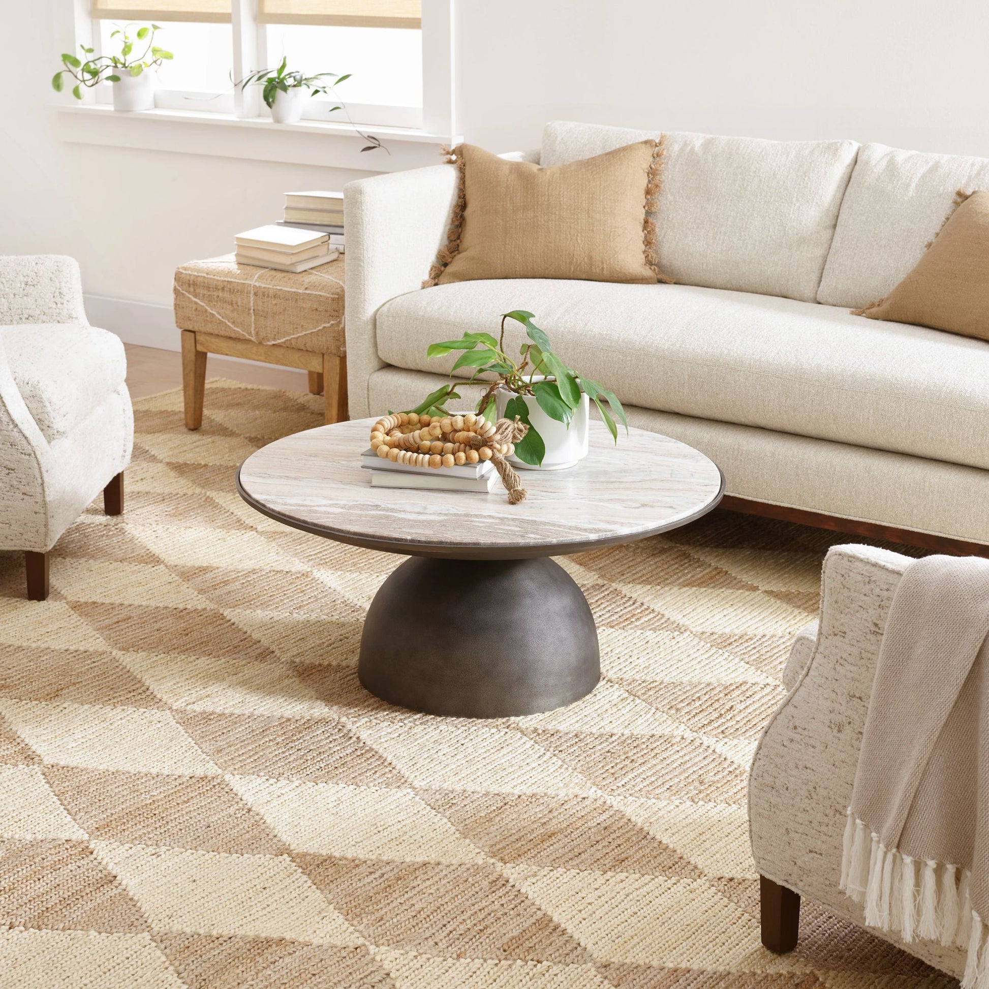 Harwich Natural Handwoven Jute Rug - DA1156 - 10x14
