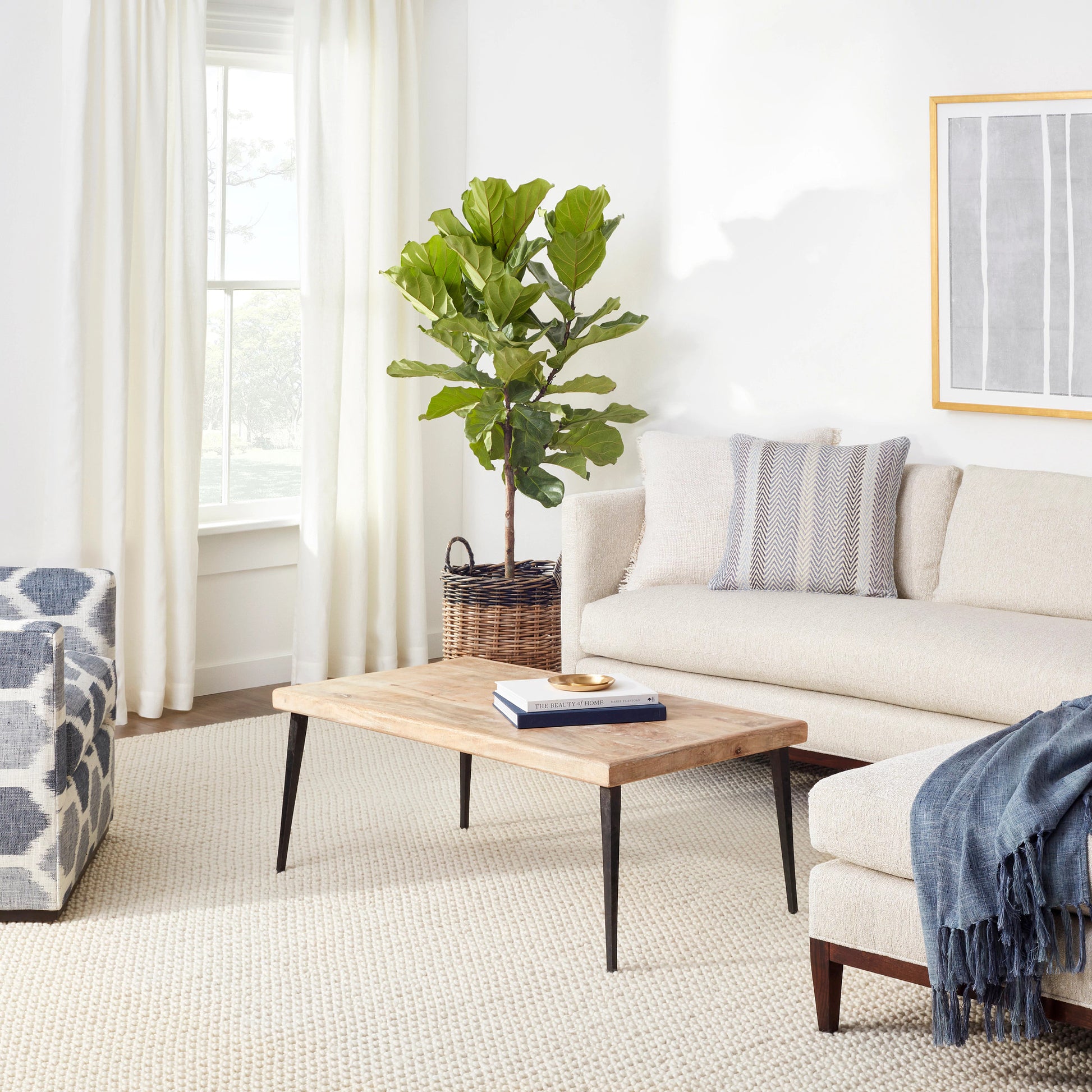 Hooper Ivory Handwoven Wool Rug - DA1189 - 10x14