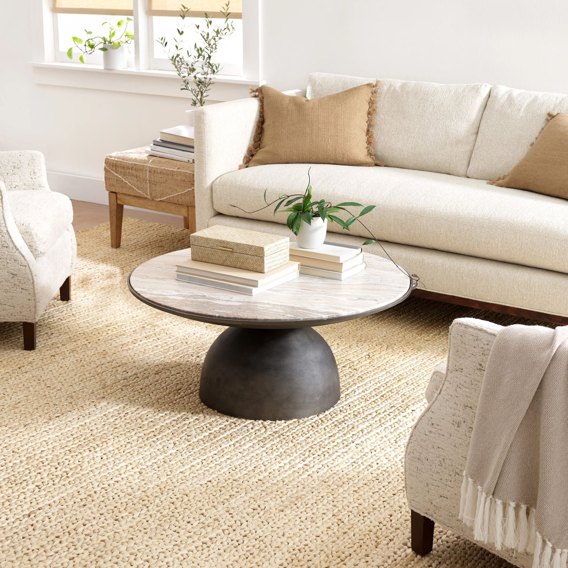 Jute Handwoven Natural Rug - RDA262 - 10x14