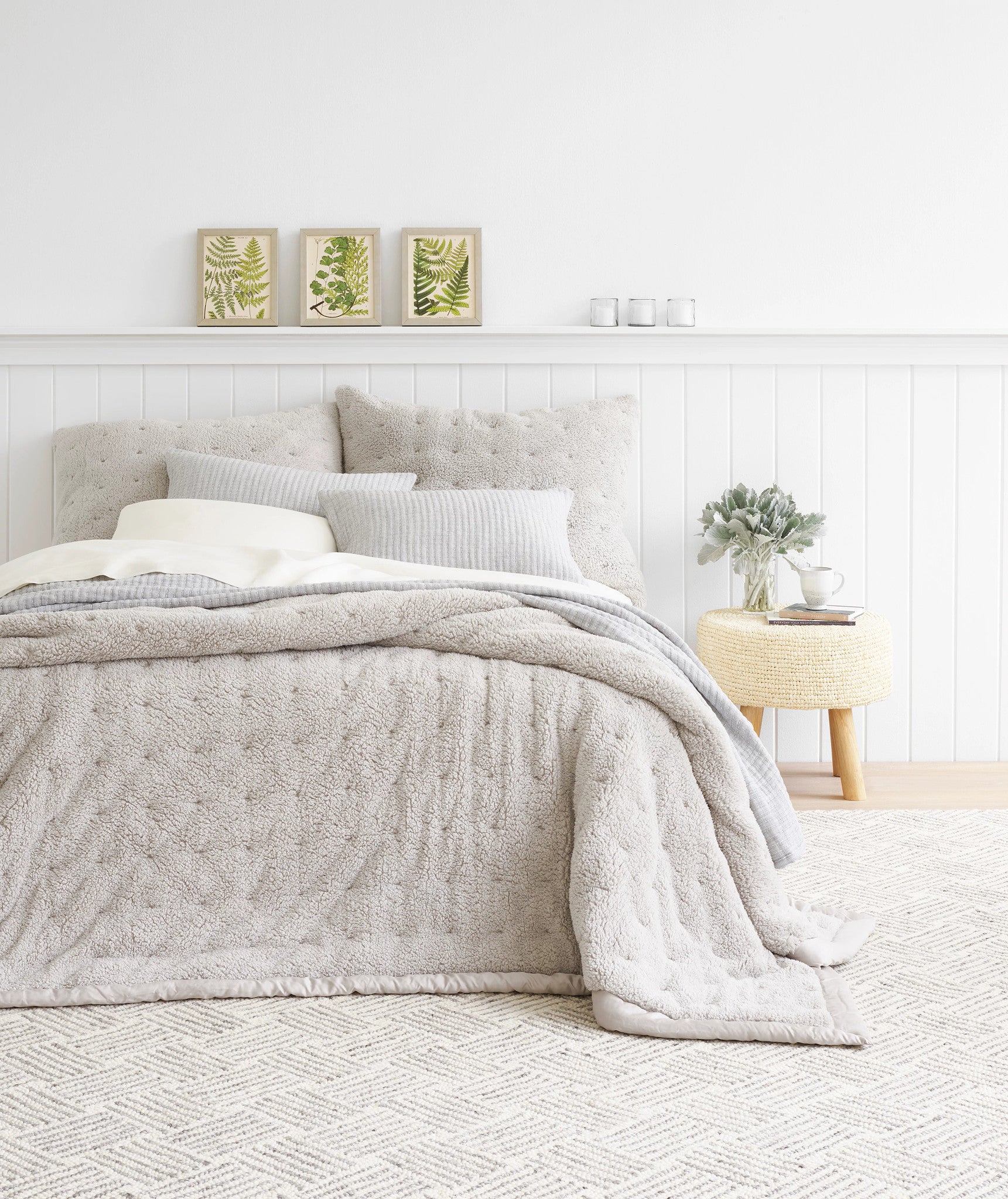 Layers Grey Hand Hooked Wool Rug - DA1188 - 10x14