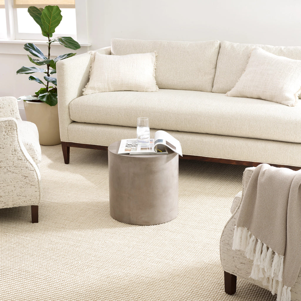 Pixel Wheat Woven Sisal/Wool Rug - DA1062 - 10x14