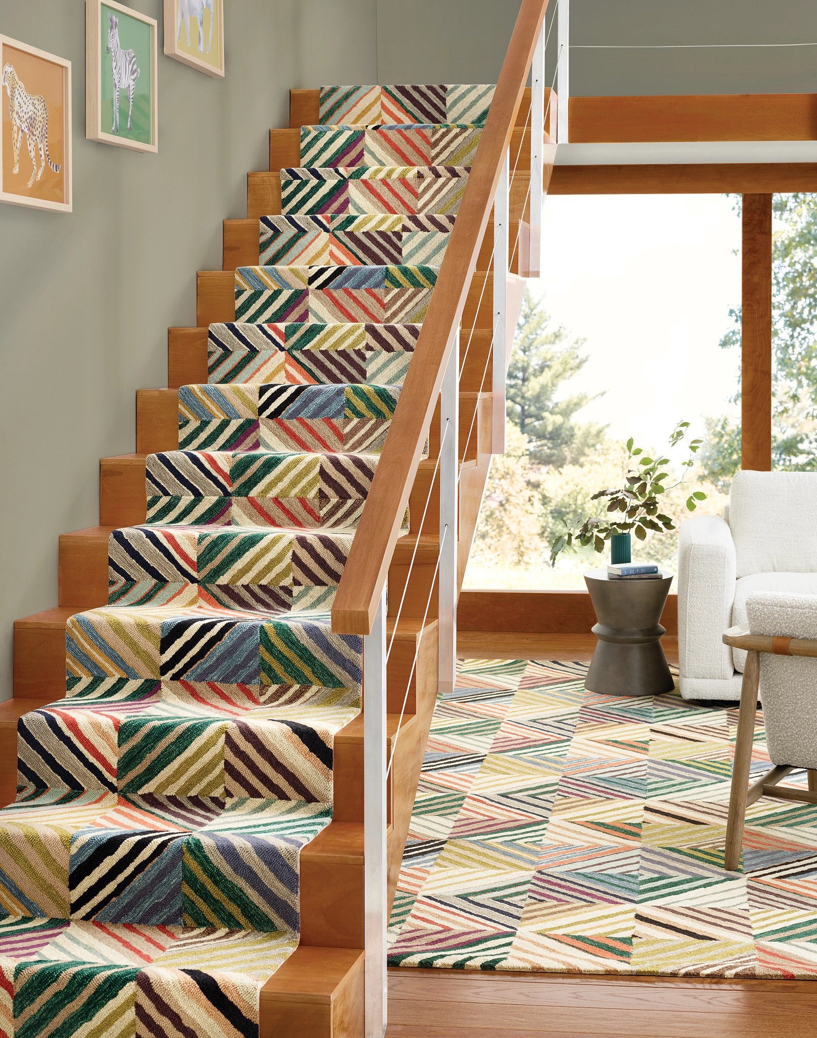 Potter Multi Hand Micro Hooked Wool Rug - DA2218 - 10x14
