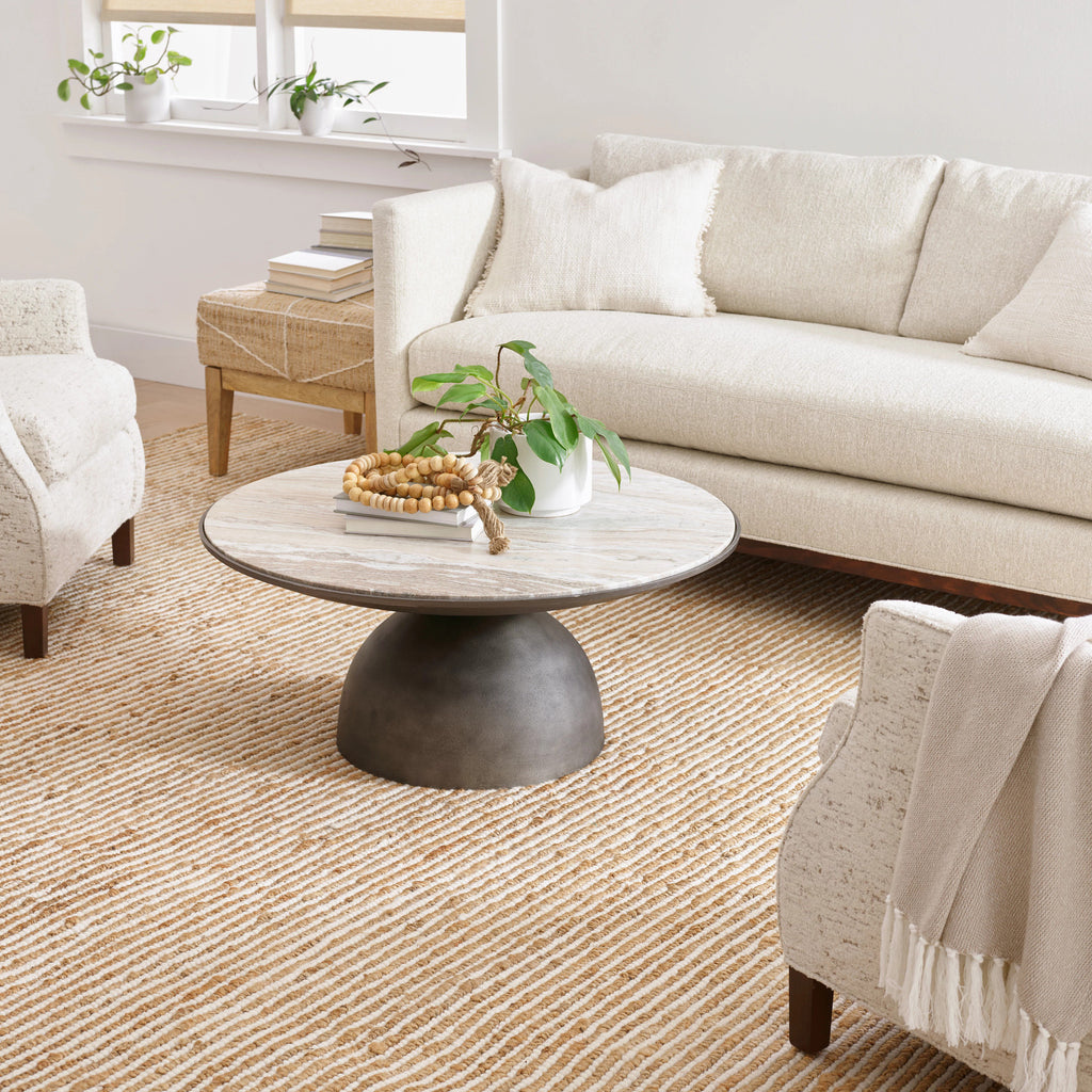 Twiggy Natural Handwoven Wool/Jute Rug - DA779 - 10x14