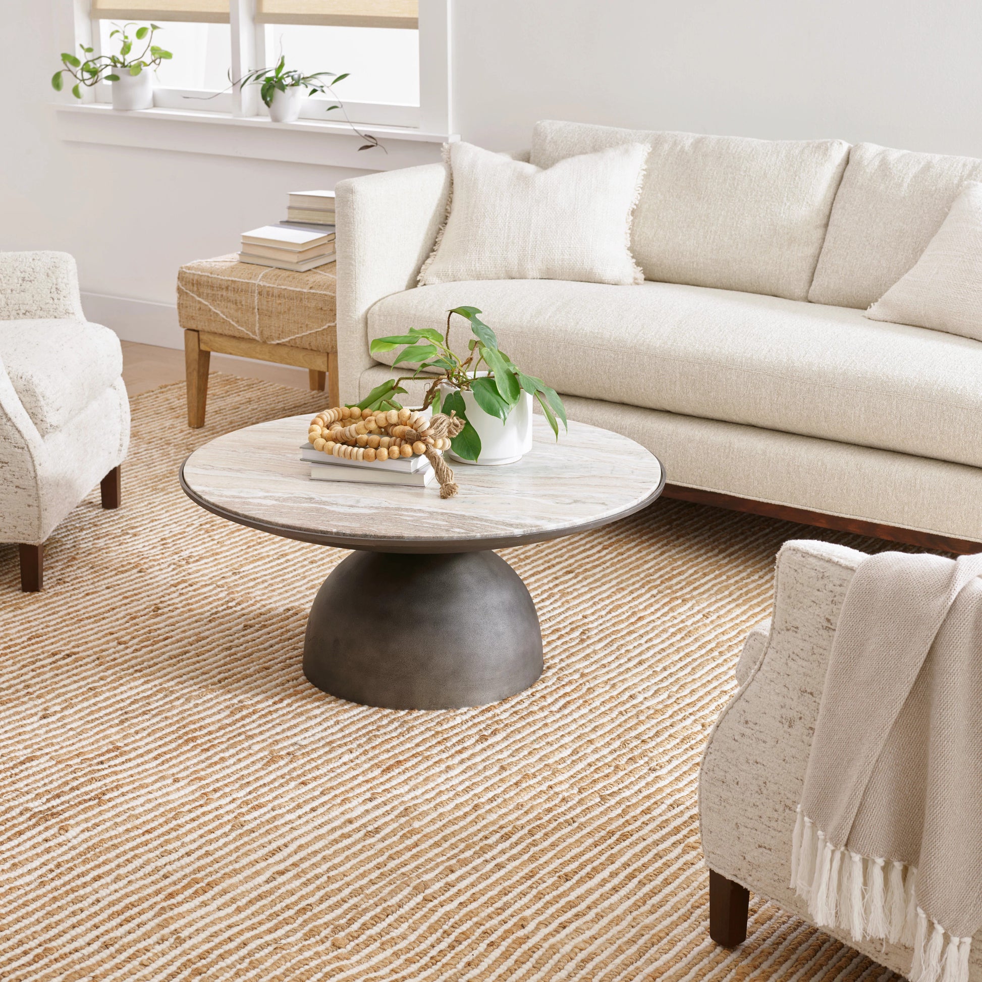 Twiggy Natural Handwoven Wool/Jute Rug - DA779 - 10x14