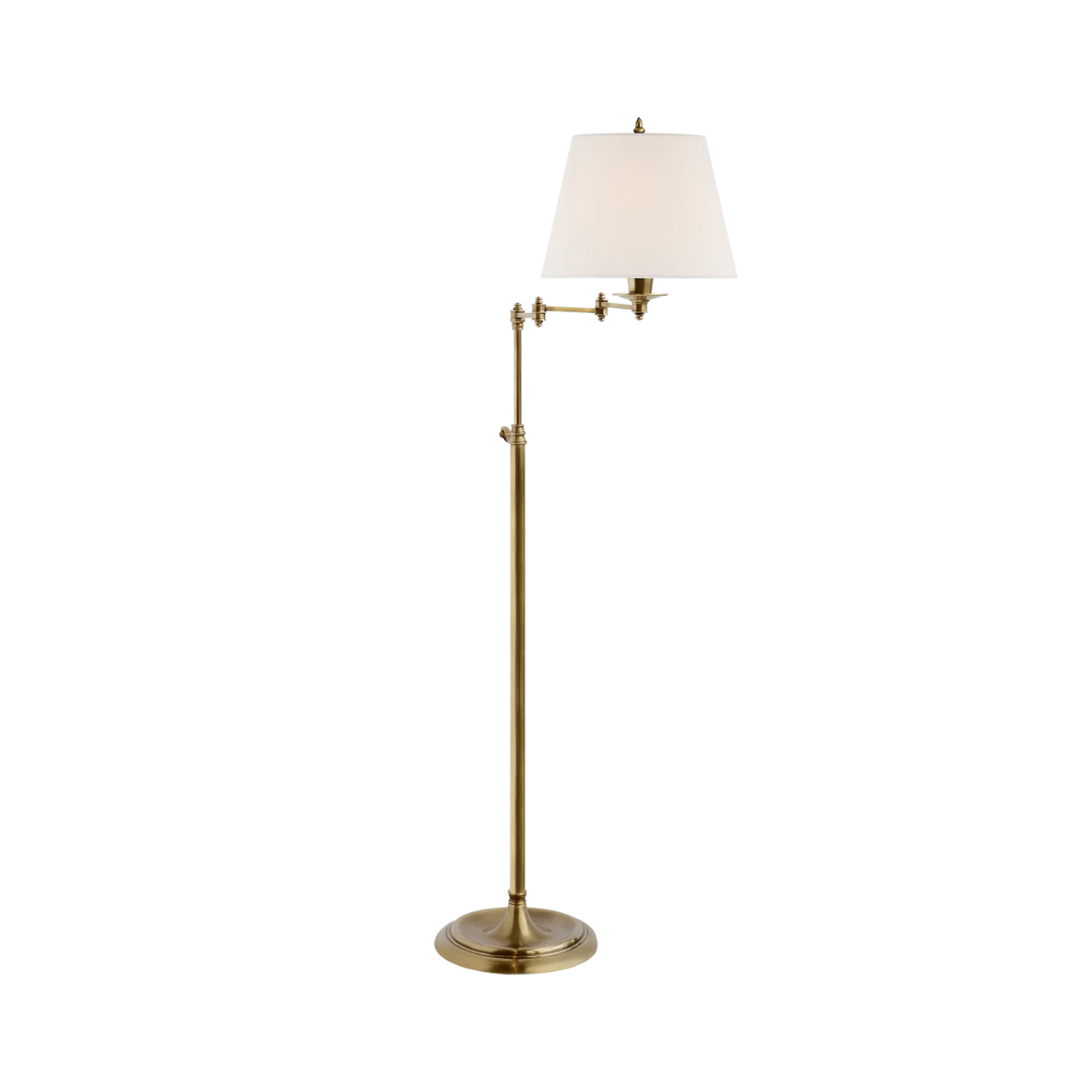 Triple Swing Arm Floor Lamp