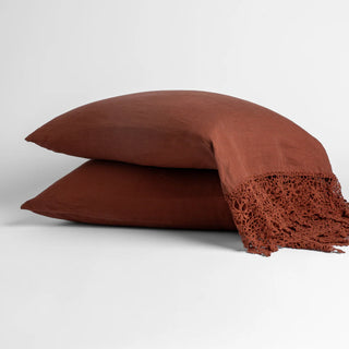 Linen Lace Pillowcase