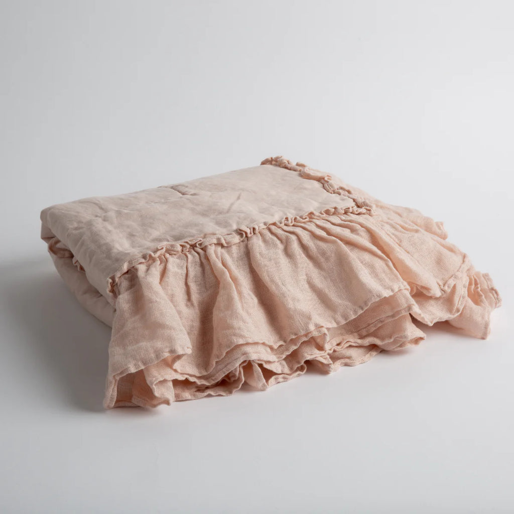 Linen Whisper Baby Blanket