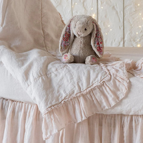Linen Whisper Baby Blanket
