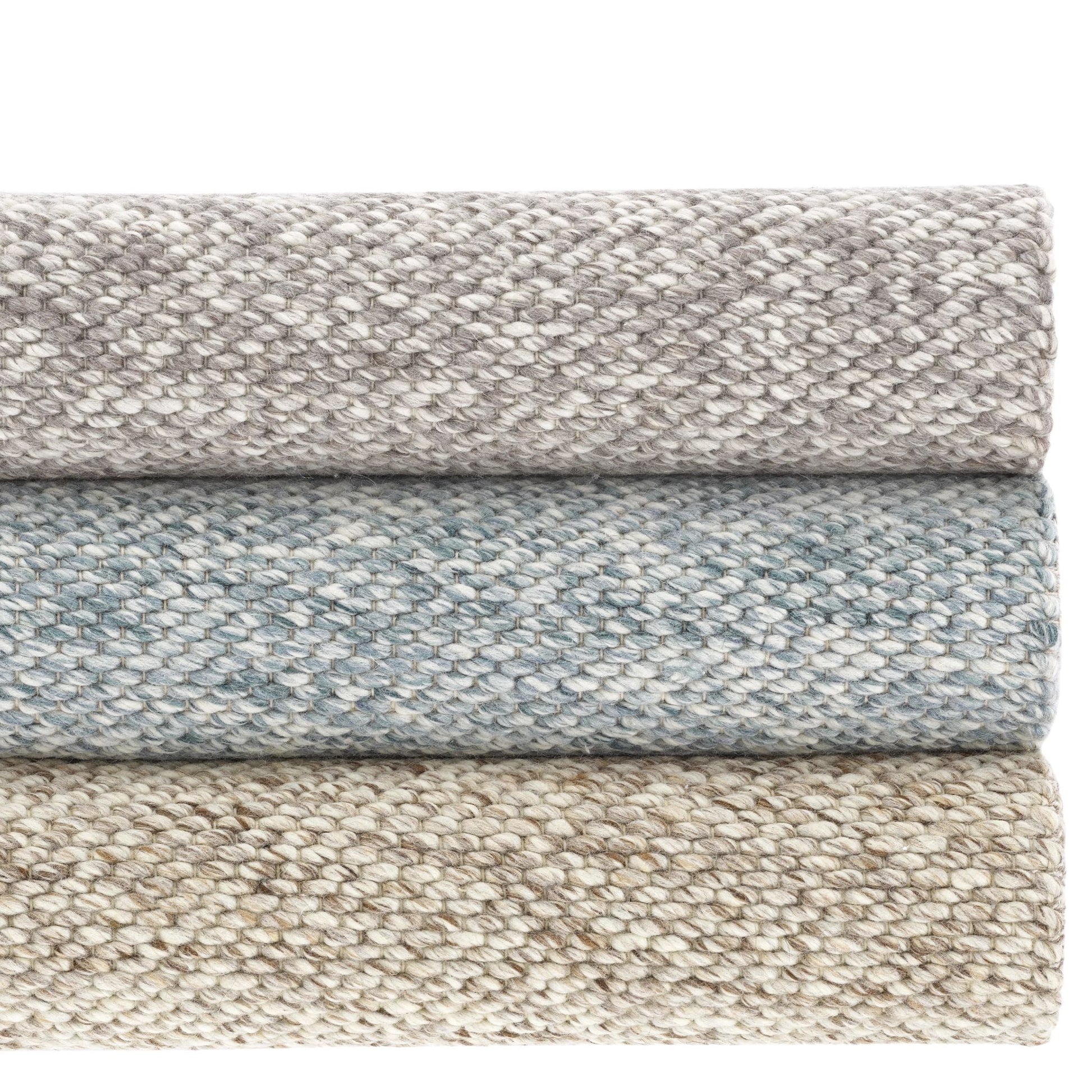 Loggia Natural Handwoven Wool Rug - DA2214 - 10x14