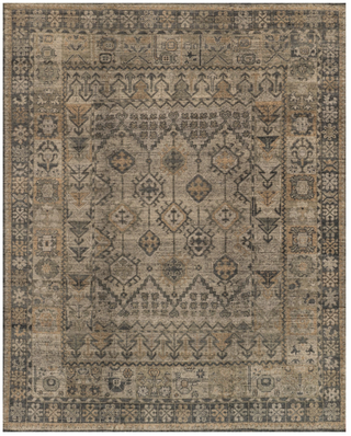 Heirloom, Bone / Charcoal Rug