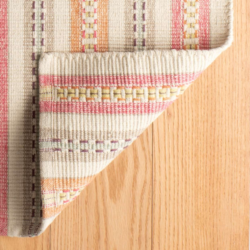 Long Slade Spice Handwoven Cotton Rug - DA1998 - 10x14