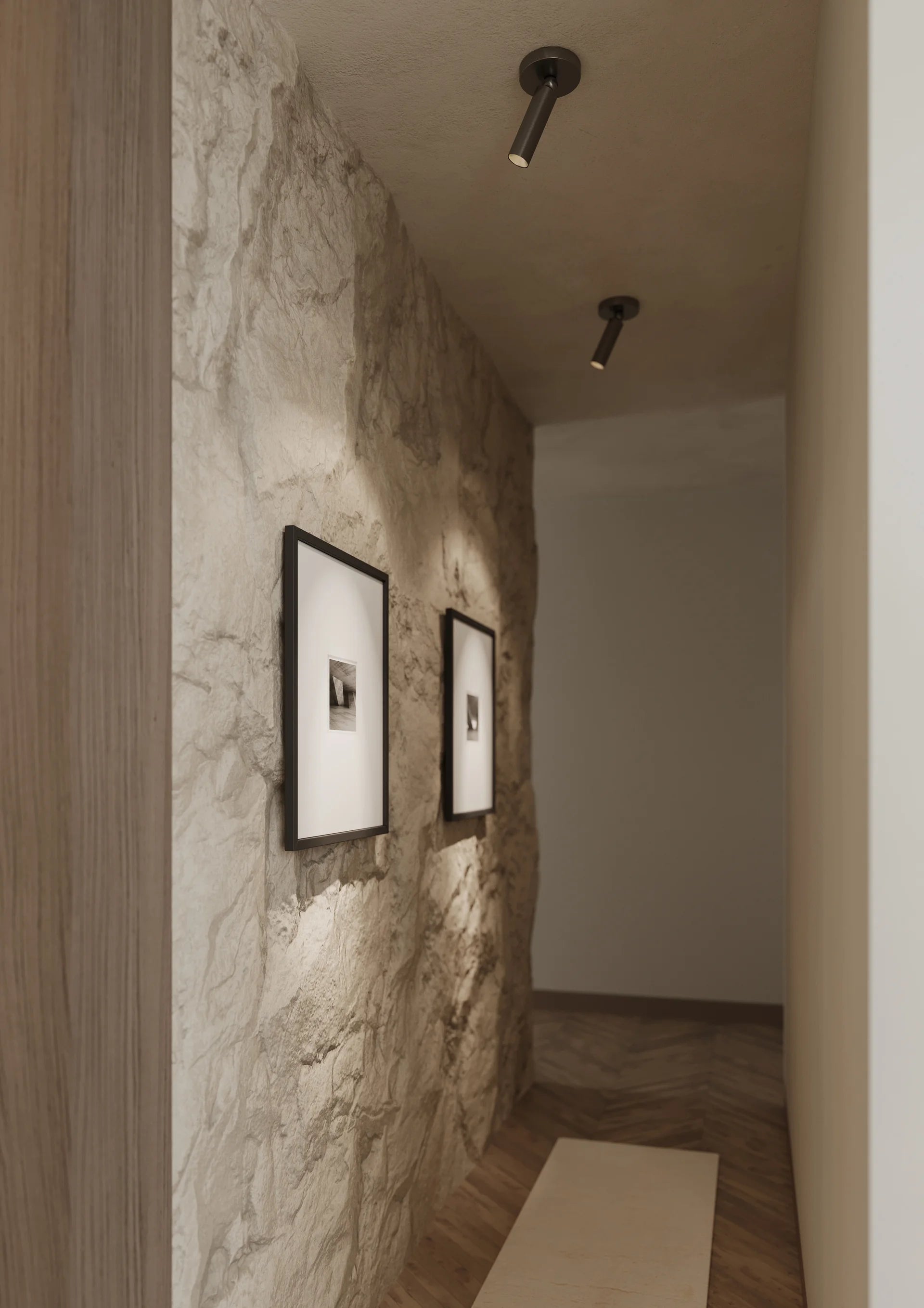 Luxe Pivot Flush Mount