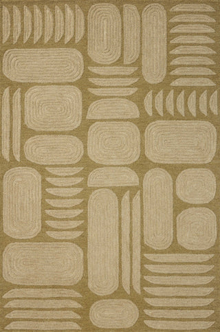 Brigette Romanek x Loloi Madi Light Olive / Oatmeal Rug