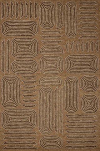 Brigette Romanek x Loloi Madi Mocha / Cocoa Rug