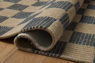 Brigette Romanek x Loloi Madi Taupe / Navy Rug