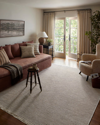 Amber Lewis × Loloi Malibu IV Ivory / Dove Rug