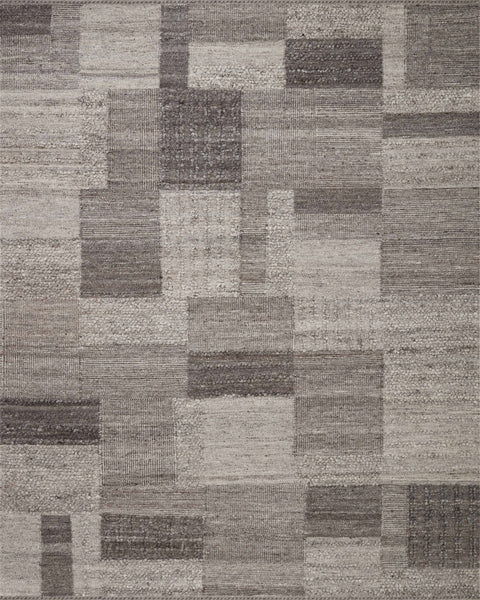 Manfred Charcoal / Dove 11'-6" x 15' Area Rug - MAN-01 - 11'-6" x 15'