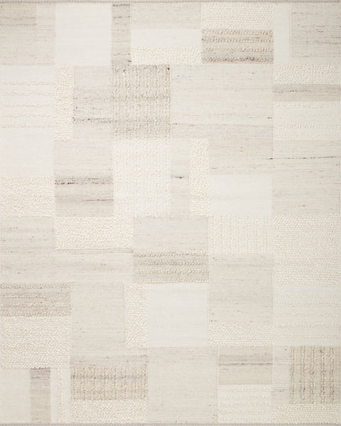 Manfred Ivory / Pebble 11'-6" x 15' Area Rug - MAN-01 - 11'-6" x 15'