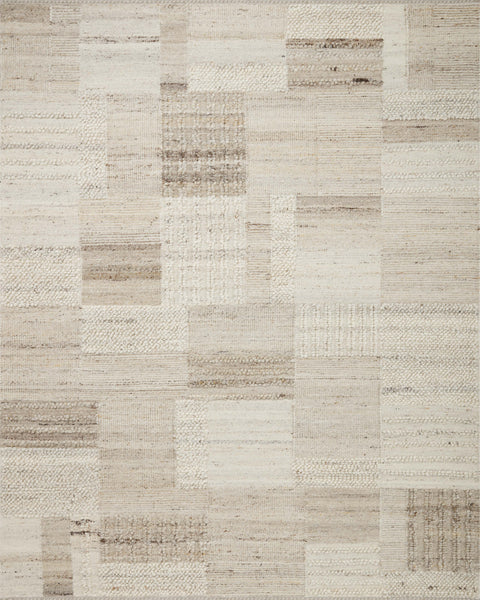 Manfred Natural / Stone 11'-6" x 15' Area Rug - MAN-01 - 11'-6" x 15'