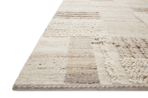 Manfred Natural / Stone 11'-6" x 15' Area Rug - MAN-01 - 11'-6" x 15'