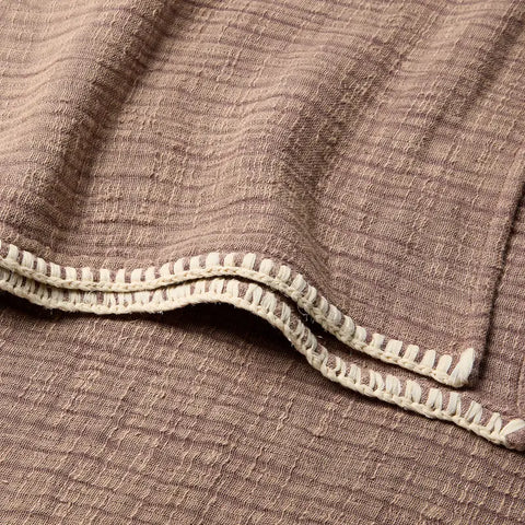 Eden Embroidered Bed Blanket