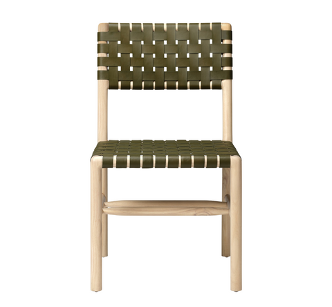 Olive Mindi Wood Dining Chair