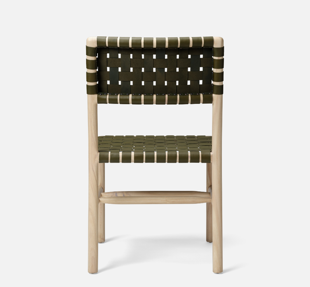 Olive Mindi Wood Dining Chair