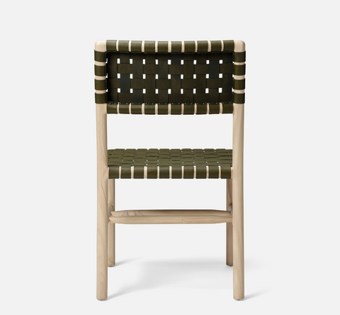 Olive Mindi Wood Dining Chair