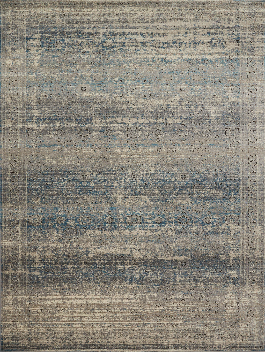 Millennium Grey / Blue 12'-0" x 15'-0" Area Rug - MV-02 - 12'-0" x 15'-0"