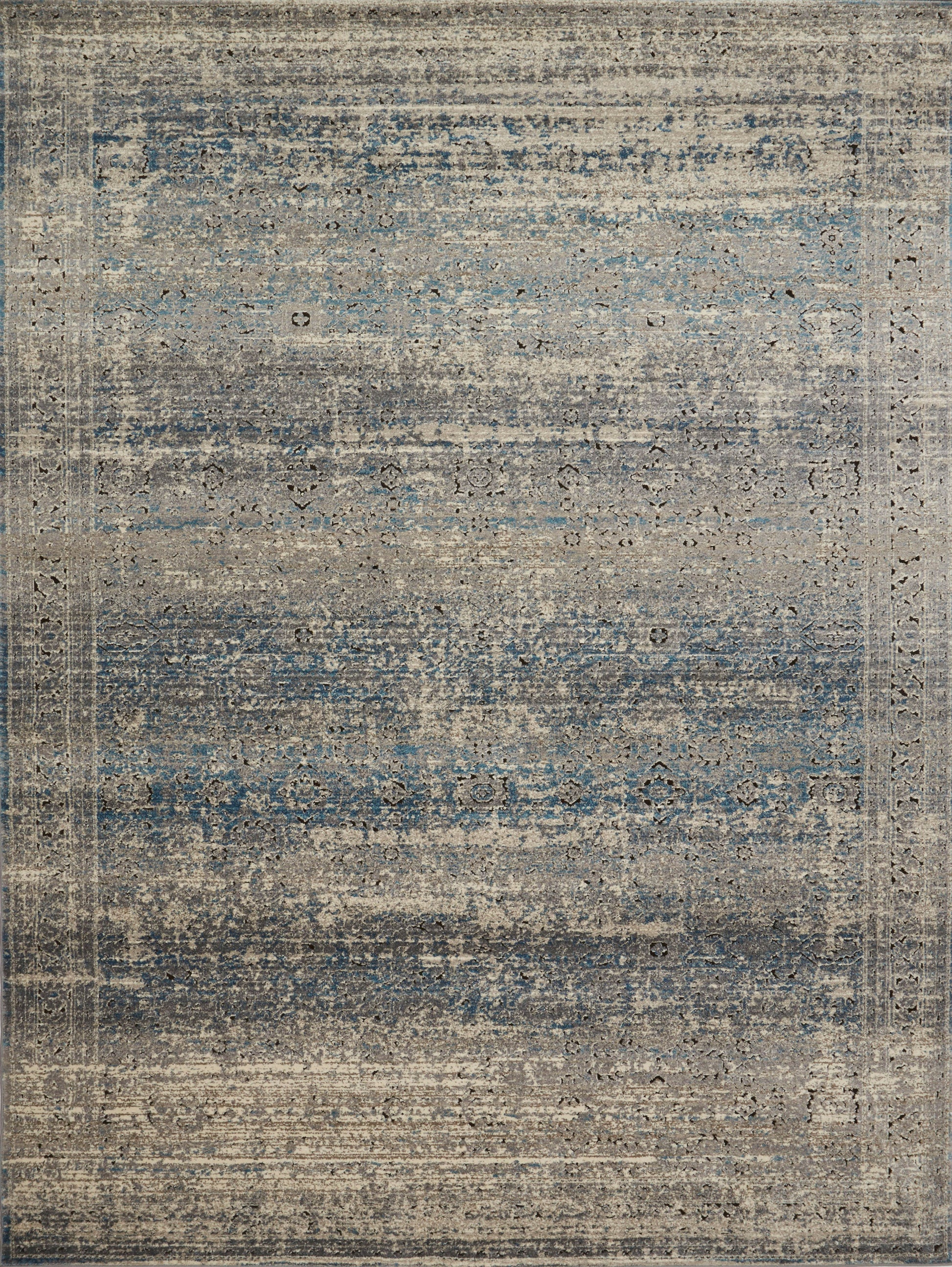 Millennium Grey / Blue 12'-0" x 15'-0" Area Rug - MV-02 - 12'-0" x 15'-0"