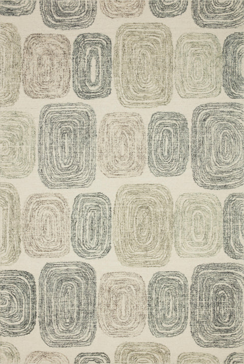 Milo Dk. Grey / Neutral 11'-6" x 15' Area Rug - MLO-01 - 11'-6" x 15'