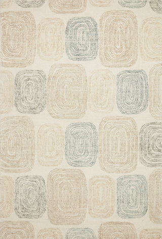 Milo Teal / Neutral Rug