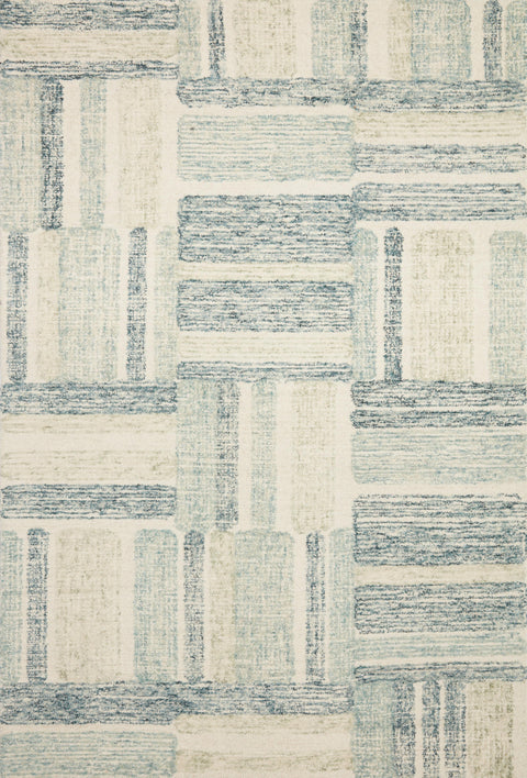 Milo Aqua / Denim 11'-6" x 15' Area Rug - MLO-04 - 11'-6" x 15'