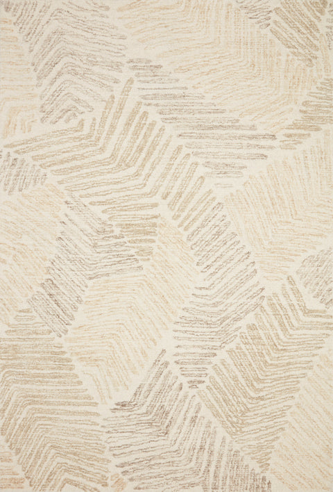 Milo Olive / Natural 11'-6" x 15' Area Rug - MLO-05 - 11'-6" x 15'