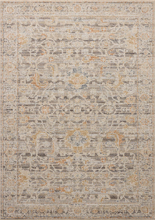Milena Charcoal / Apricot Rug