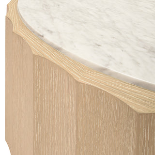 Carrara Fluted Coffee Table