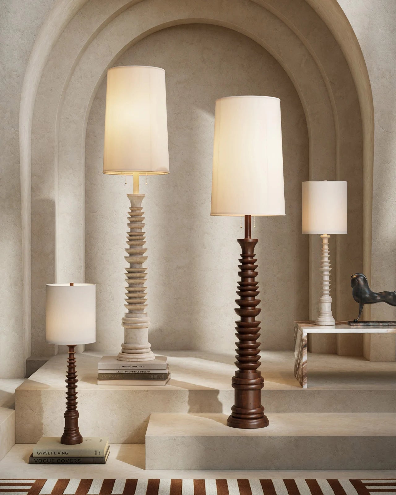Malayan Floor Lamp