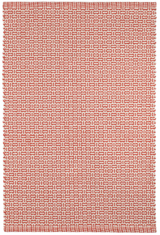 Miss Muffet Paprika Handwoven Cotton Rug - DA1991 - 10x14