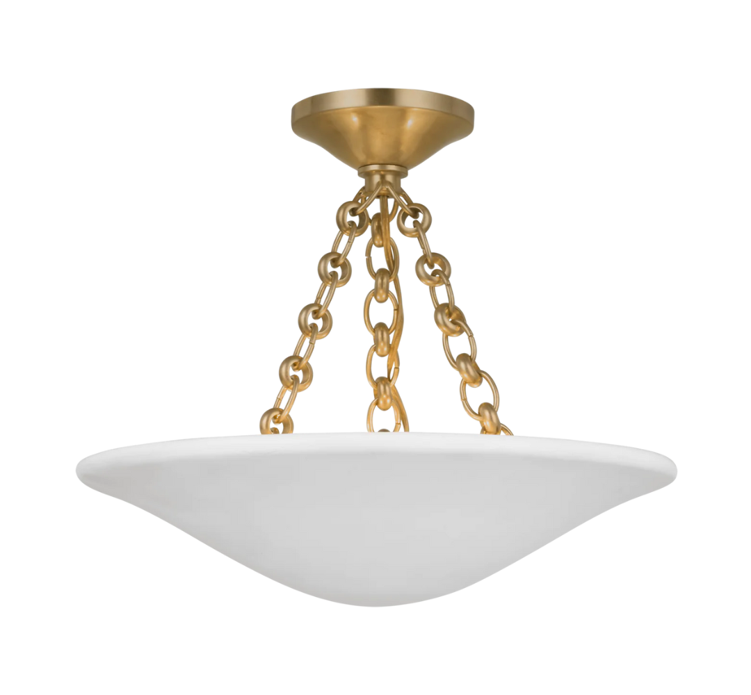 Mollino 16" Semi Flush Mount