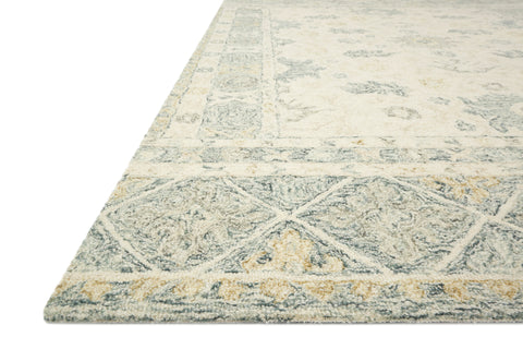 Norabel Ivory / Slate 9'-3" x 13' Area Rug - NOR-01 - 9'-3" x 13'