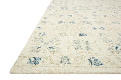 Norabel Ivory / Grey 9'-3" x 13' Area Rug - NOR-02 - 9'-3" x 13'