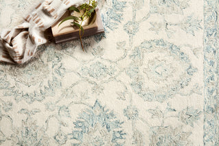 Norabel Ivory / Blue Rug