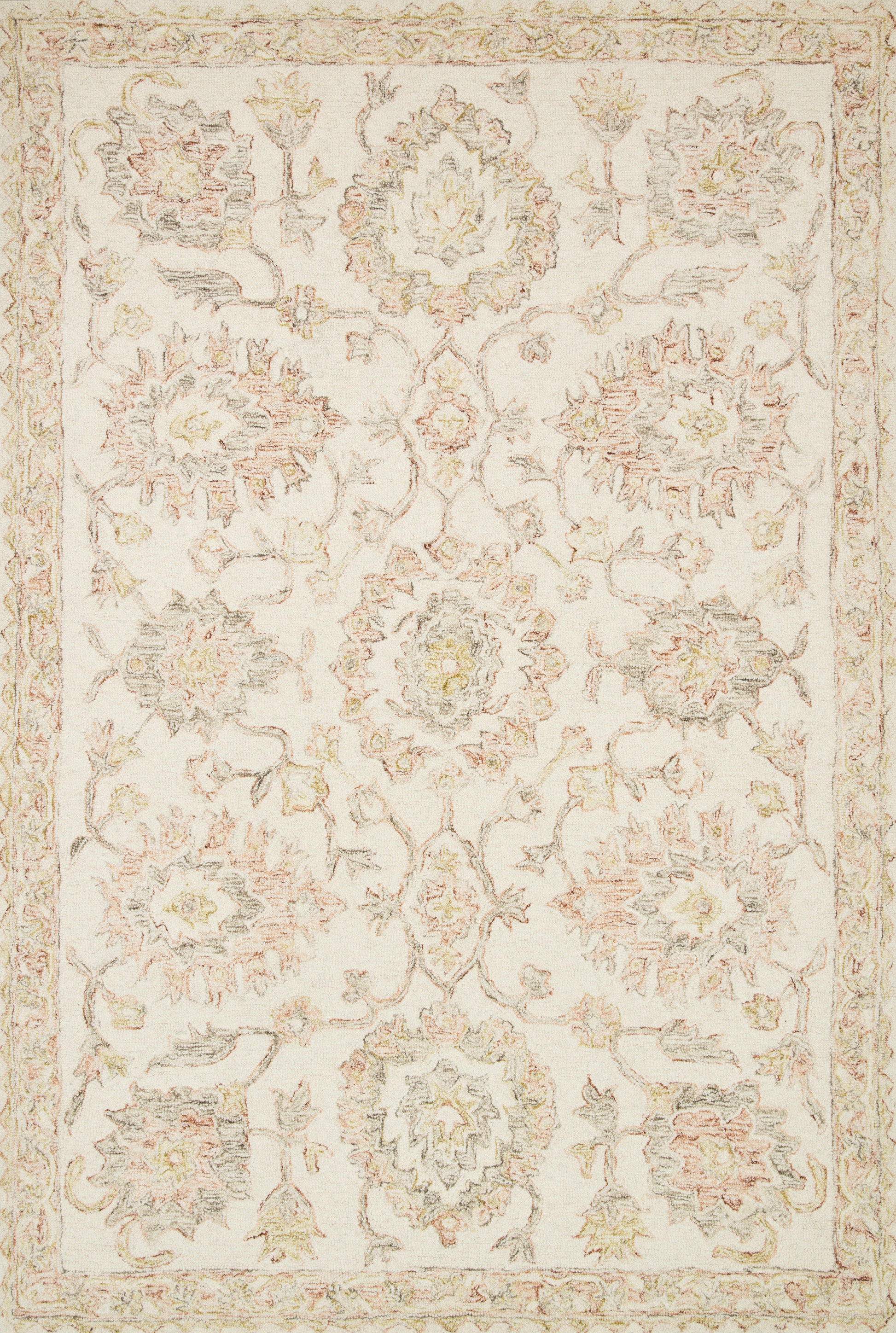 Norabel Ivory / Blush 9'-3" x 13' Area Rug - NOR-04 - 9'-3" x 13'