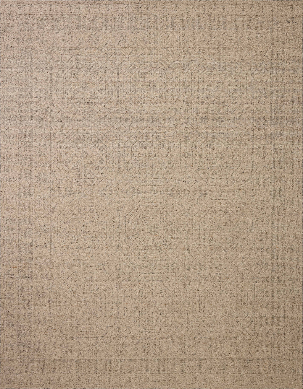 Novi Oatmeal / Grey 11'-6" x 15' Area Rug - NVI-01 - 11'-6" x 15'