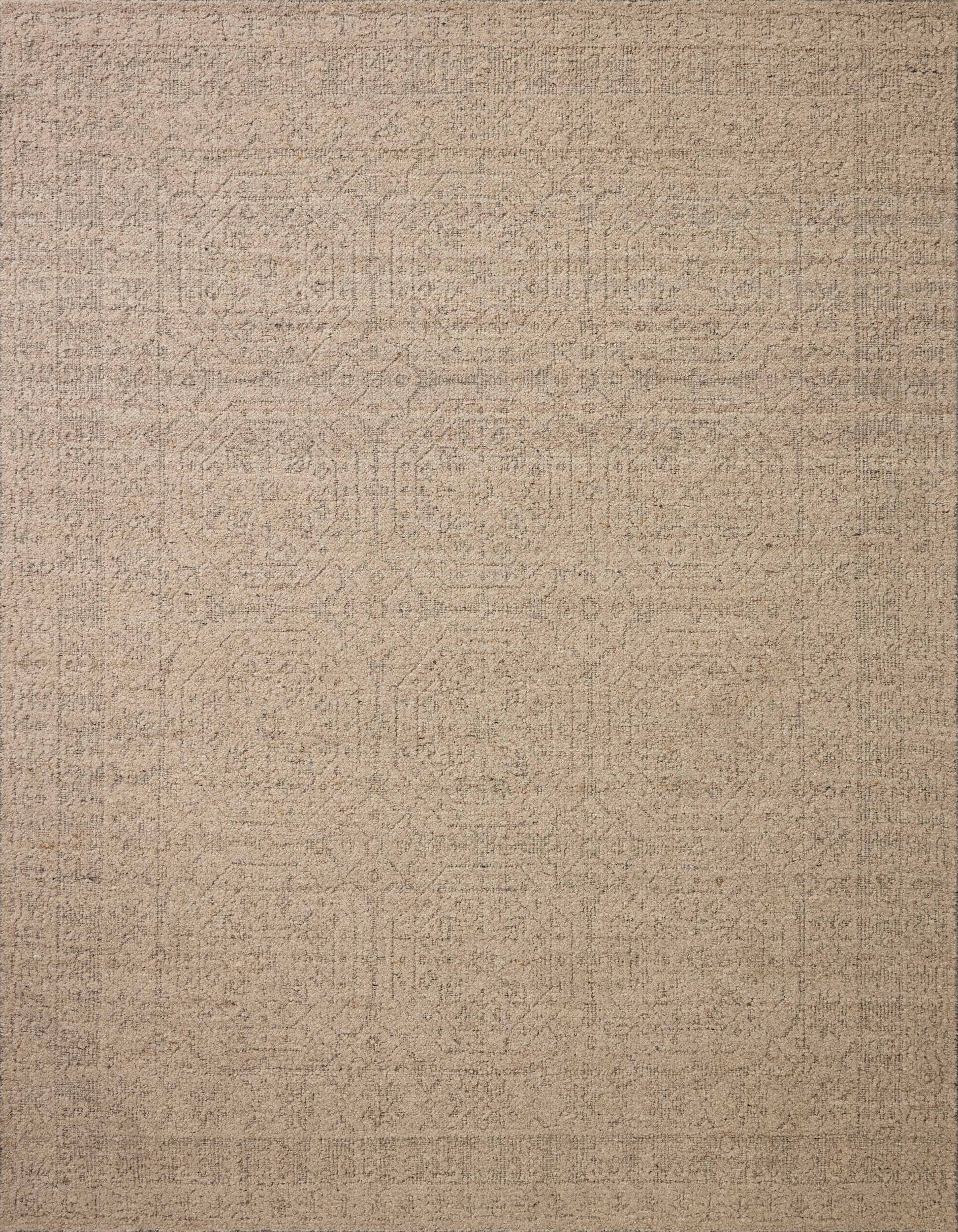 Novi Oatmeal / Grey 11'-6" x 15' Area Rug - NVI-01 - 11'-6" x 15'